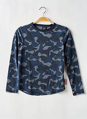 T-shirt manches longues manches longues bleu LE TEMPS DES CERISES garçon