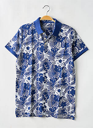 Polo stretch manches courtes bleu PEPE JEANS garçon