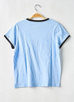 T-shirt stretch manches courtes bleu PEPE JEANS fille