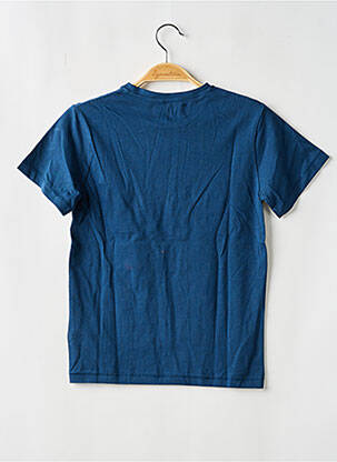 T-shirt stretch manches courtes bleu KAPORAL enfant