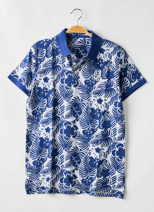 Polo stretch manches courtes bleu PEPE JEANS garcon