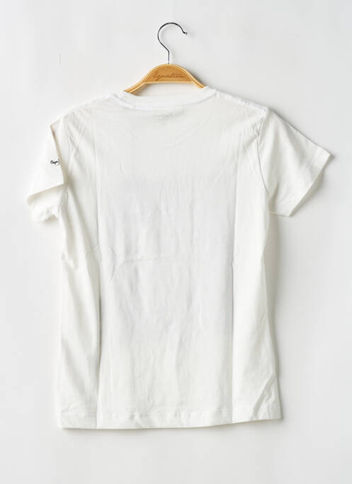 T-shirt stretch manches courtes beige PEPE JEANS garcon