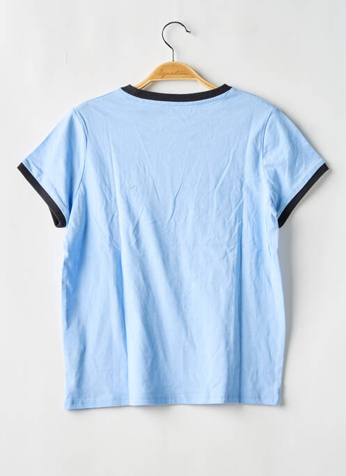 T-shirt stretch manches courtes bleu PEPE JEANS fille