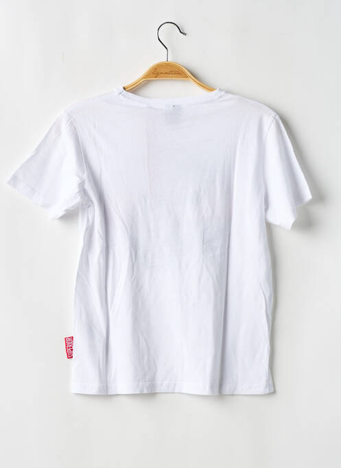 T-shirt stretch manches courtes blanc LE TEMPS DES CERISES garcon