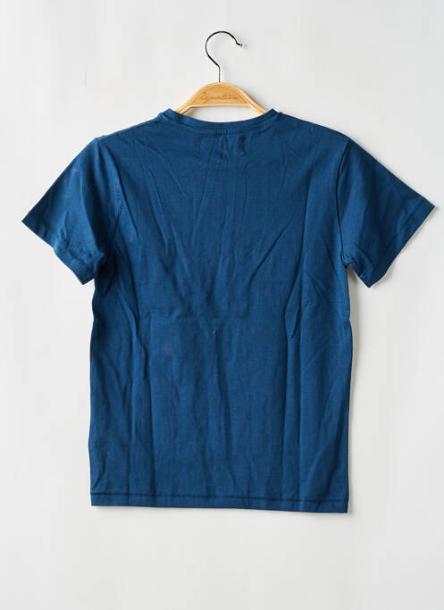 T-shirt stretch manches courtes bleu KAPORAL enfant