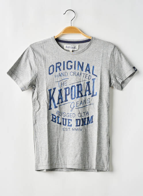 T-shirt gris KAPORAL pour enfant