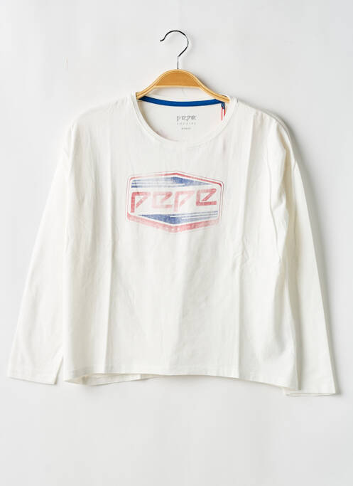 T-shirt beige PEPE JEANS pour garçon