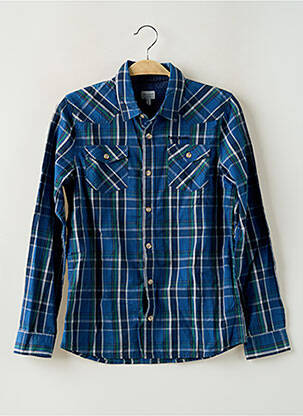 Chemise manches longues manches longues bleu PEPE JEANS garçon