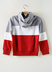 Sweat-shirt à capuche rouge PEPE JEANS pour garçon seconde vue