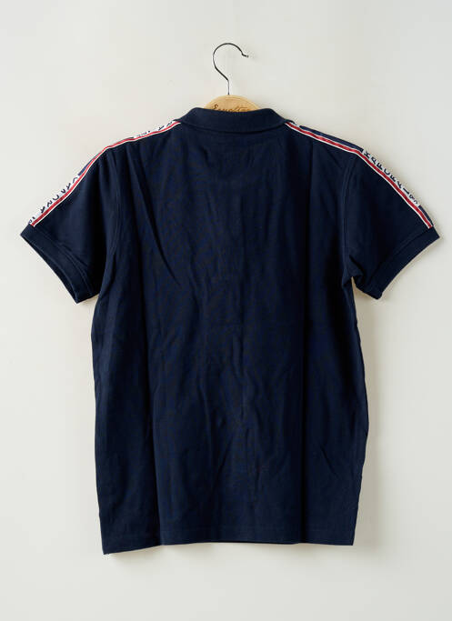 Polo broderie manches courtes bleu KAPORAL garcon