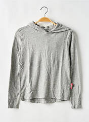 Sweat-shirt à capuche gris SUPERIOR pour garçon seconde vue