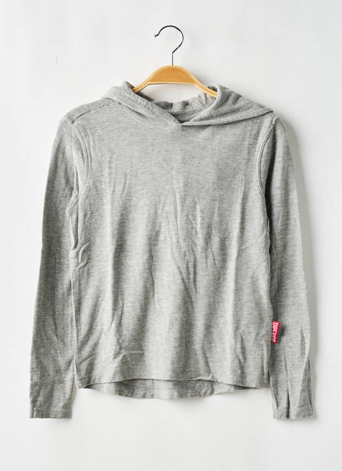 Sweat-shirt à capuche gris SUPERIOR pour garçon