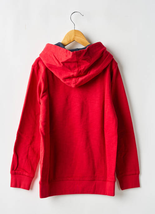 Sweat-shirt à capuche rouge PETROL INDUSTRIES garçon