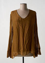 Blouse marron LA FEE MARABOUTEE pour femme seconde vue