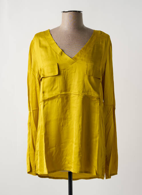Blouse manches longues manches longues vert LA FEE MARABOUTEE femme