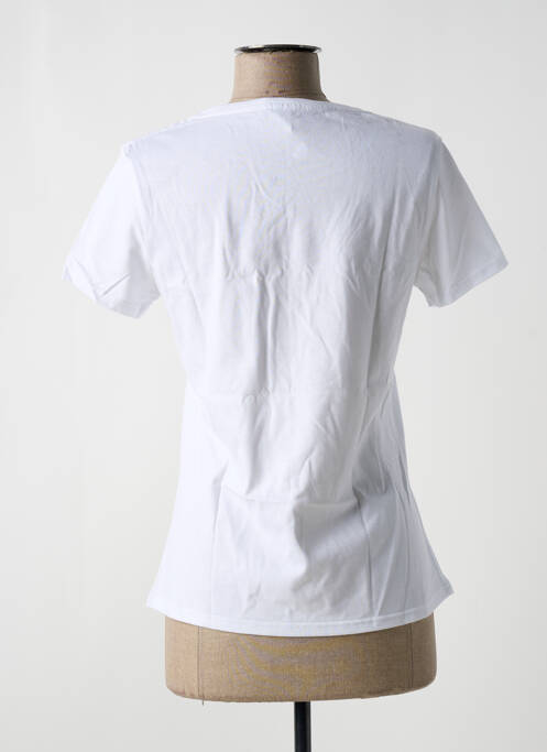 T-shirt blanc KARIBAN pour femme