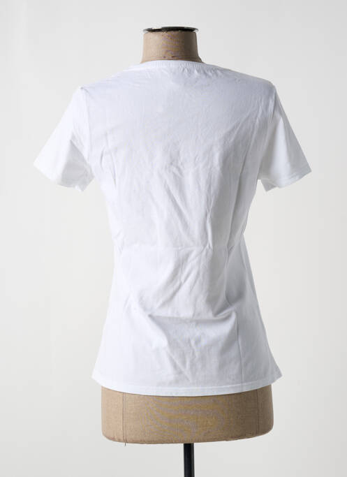T-shirt blanc KARIBAN pour femme