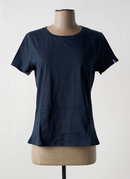 T-shirt bleu KARIBAN pour femme