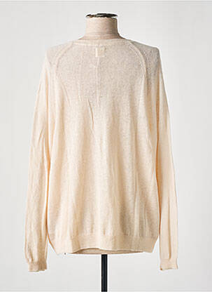 Pull stretch manches longues rose DES PETITS HAUTS femme
