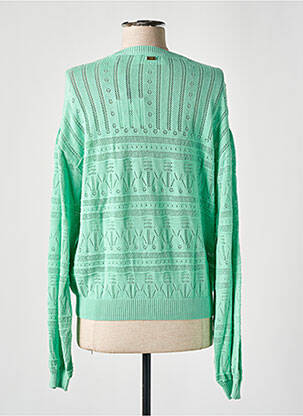 Gilet manches longues stretch vert POM AMSTERDAM femme