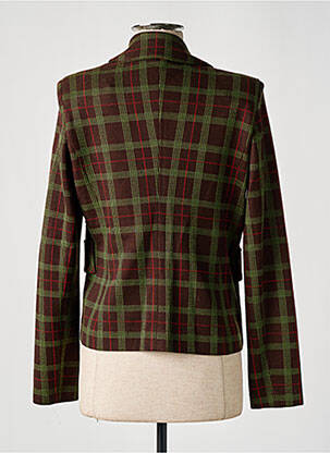 Blazer coupe cintrée marron JUSTMINE femme