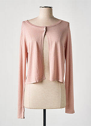 Gilet manches longues stretch rose PENNYBLACK femme