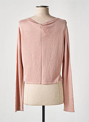 Gilet manches longues stretch rose PENNYBLACK femme