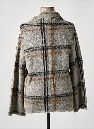 Blazer poches gris LAUREN VIDAL femme