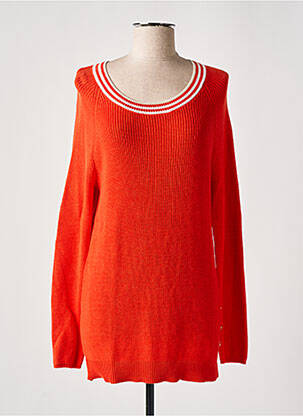 Pull orange BREIZH ANGEL pour femme