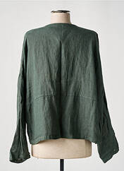 Veste casual vert O'MER pour femme seconde vue