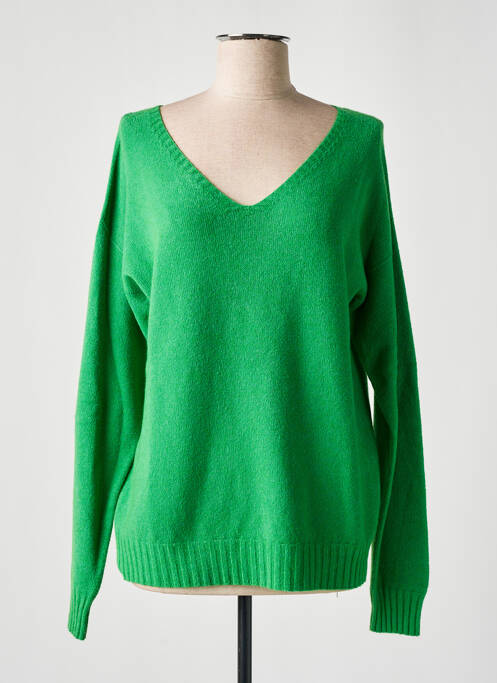 Pull vert SIGNE NATURE pour femme