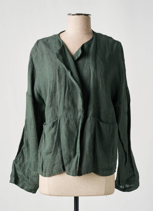 Veste casual vert O'MER pour femme