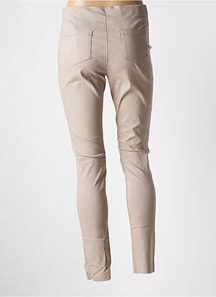 Pantalon slim stretch taille normale gris LAUREN VIDAL femme