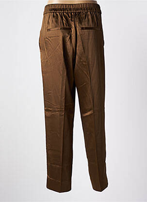 Pantalon chino taille normale taille normale marron SECOND FEMALE femme