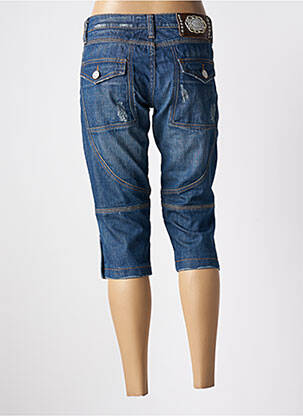 Corsaire tissage denim taille normale bleu FRACOMINA femme