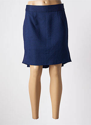 Jupe mi-longue taille normale bleu DARLING femme