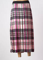 Jupe longue rose ELEONORA AMADEI pour femme seconde vue