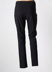 Pantalon slim noir LAUREN VIDAL pour femme seconde vue