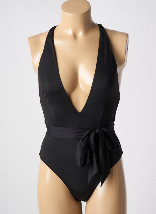 Maillot de bain 1 pièce noir MAXMARA pour femme