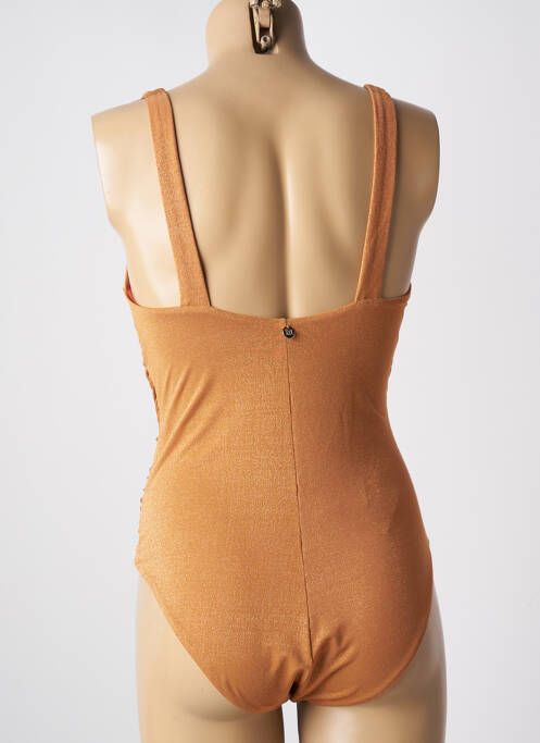Maillot de bain 1 pièce orange MAXMARA pour femme