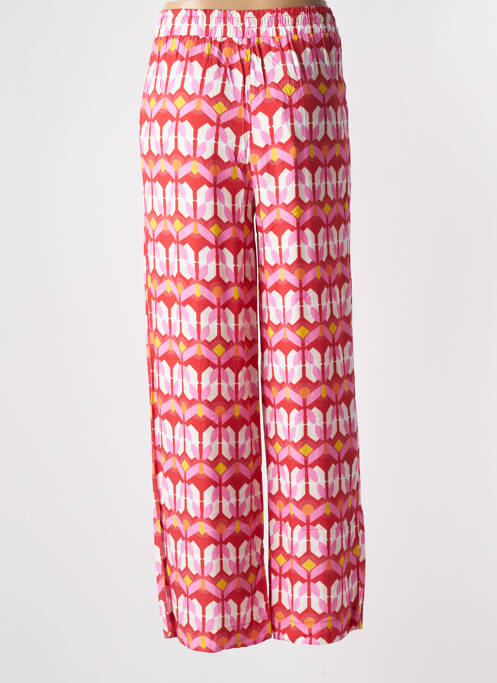 Pantalon large rose LA FEE MARABOUTEE pour femme