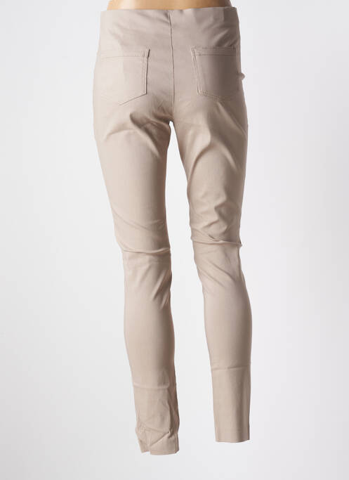 Pantalon slim gris LAUREN VIDAL pour femme