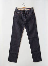 Jeans coupe droite fermeture zippée sous rabat boutonné bleu FIVE PM homme