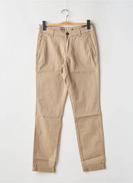 Pantalon chino coupe droite beige TEDDY SMITH garcon