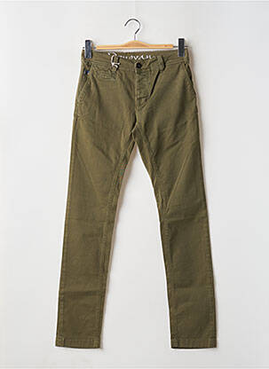 Pantalon chino poches vert DONOVAN homme