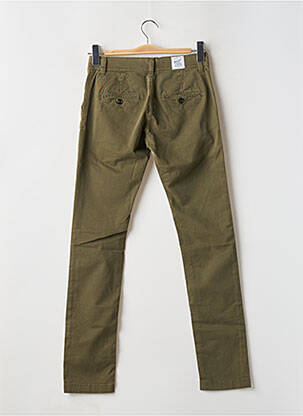 Pantalon chino poches vert DONOVAN homme