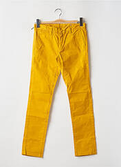 Pantalon chino jaune TEDDY SMITH pour garçon seconde vue