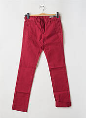 Pantalon chino rouge TEDDY SMITH pour garçon seconde vue