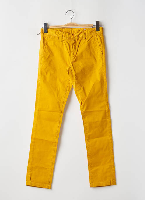 Pantalon chino jaune TEDDY SMITH pour garçon