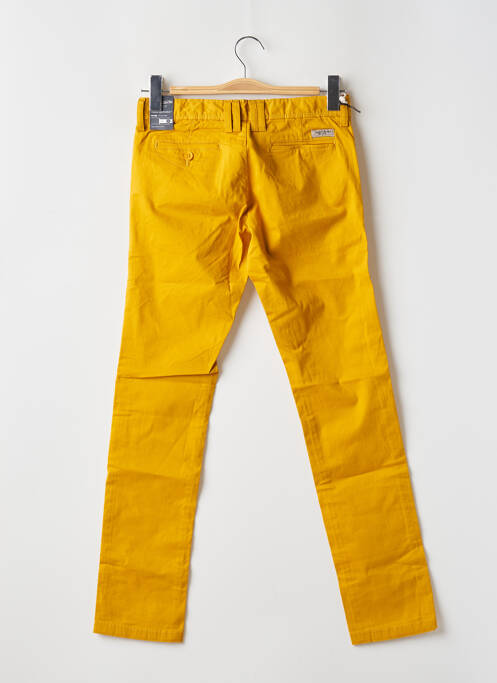 Pantalon chino jaune TEDDY SMITH pour garçon